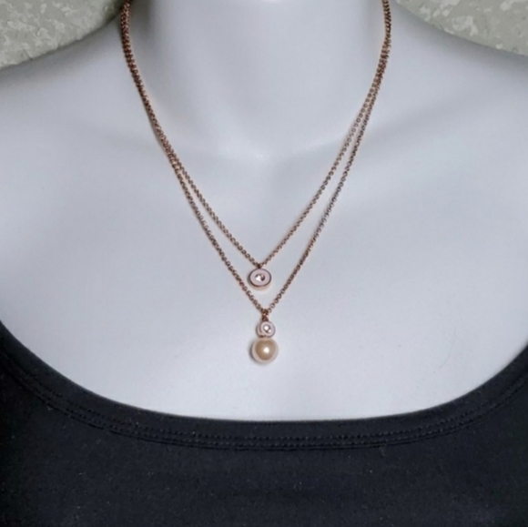 kate spade Jewelry - Kate Spade Double Pendant Necklace